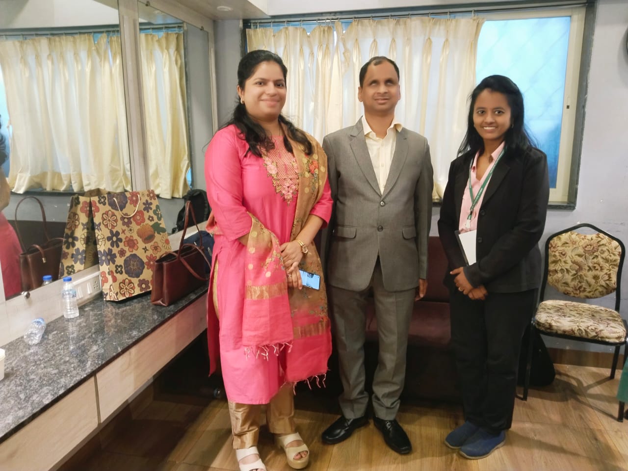 with Krishnakant Mane sir (1st Asia IT blind software engineer and Founder of bookmatic Pvt Ltd.)