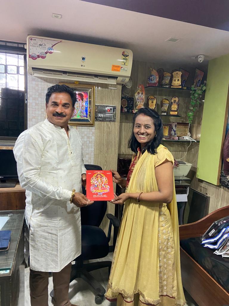 Businesses Man and Social worker Mr. Vinayak Bhagat On the occasion of Diwali celebration 2023