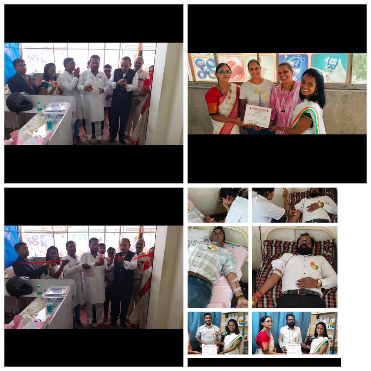15th August organized donation camp for thalassemia children